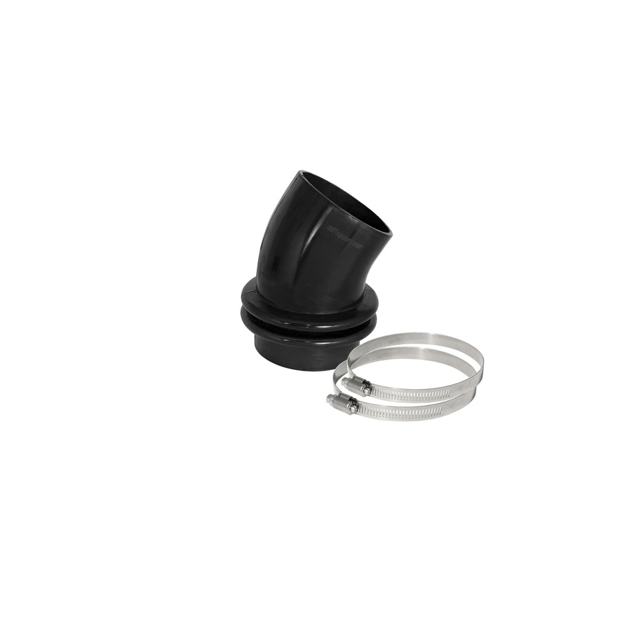 aFe 59-00050 (3-1/2 IN ID x 3 IN L x 30-Deg.) Straight Bellow-Coupler - Black Replacement Coupling Kit | ML Performance US Car Parts