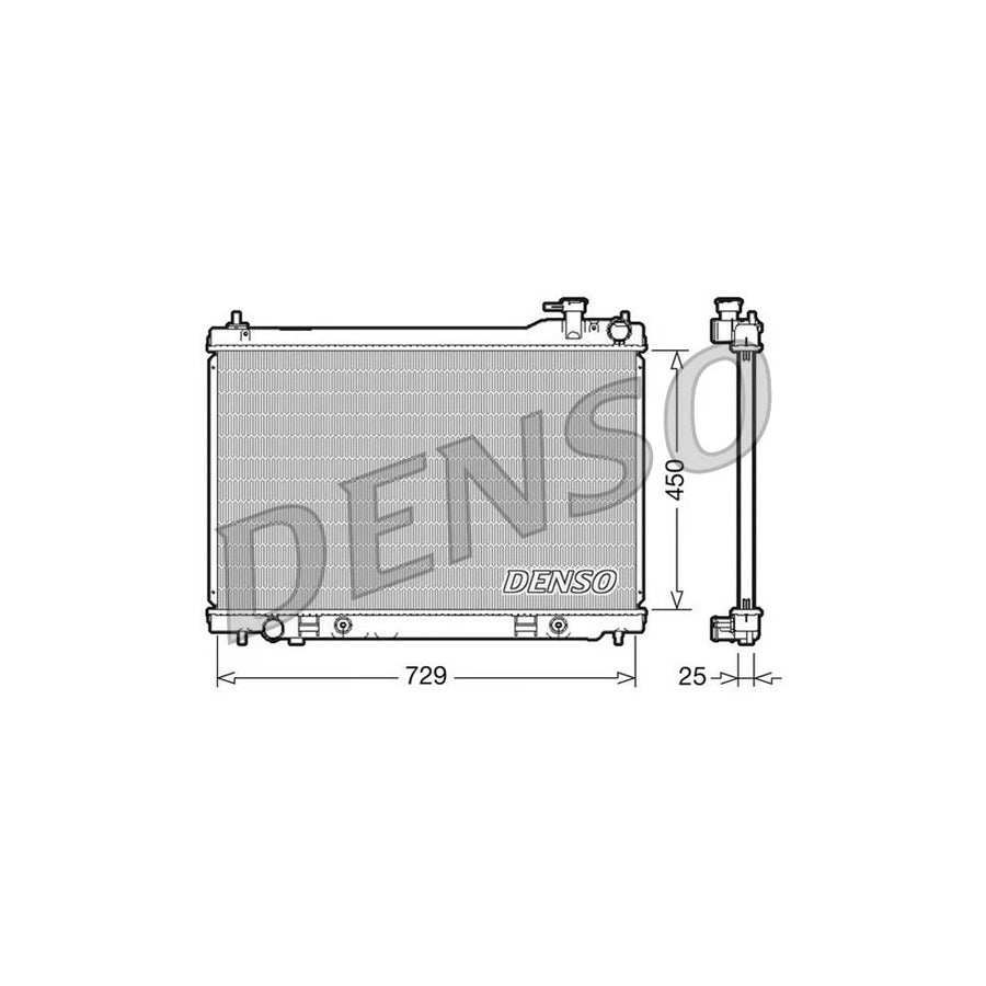 DENSO DRM46100 Engine Radiator for Infiniti Fx Off-Road (S50)