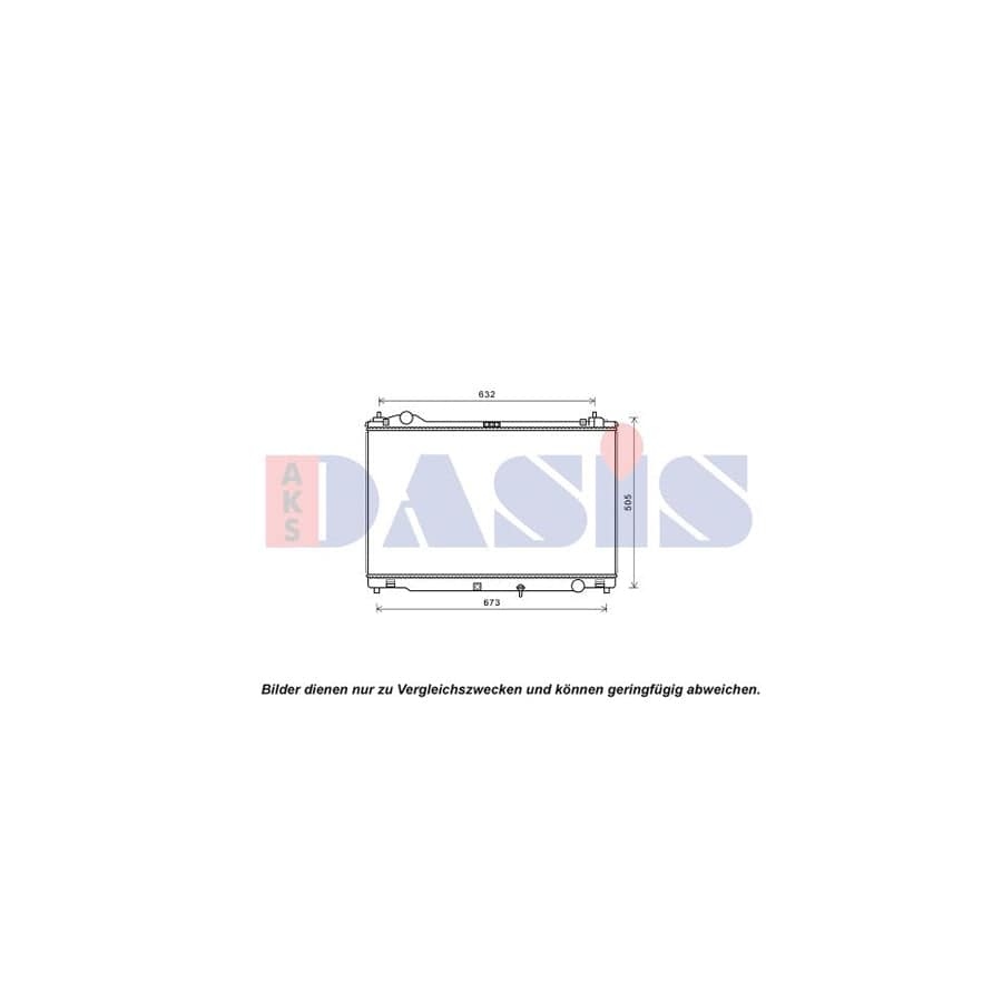 AKS Dasis 210265N Engine Radiator for Lexus Gs IV (L10)