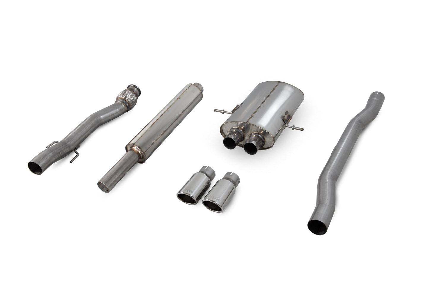 Scorpion SMN011M Mini Resonated Cat-Back System (Cooper S R56 / R57 / R58 / R59) | ML Performance US US