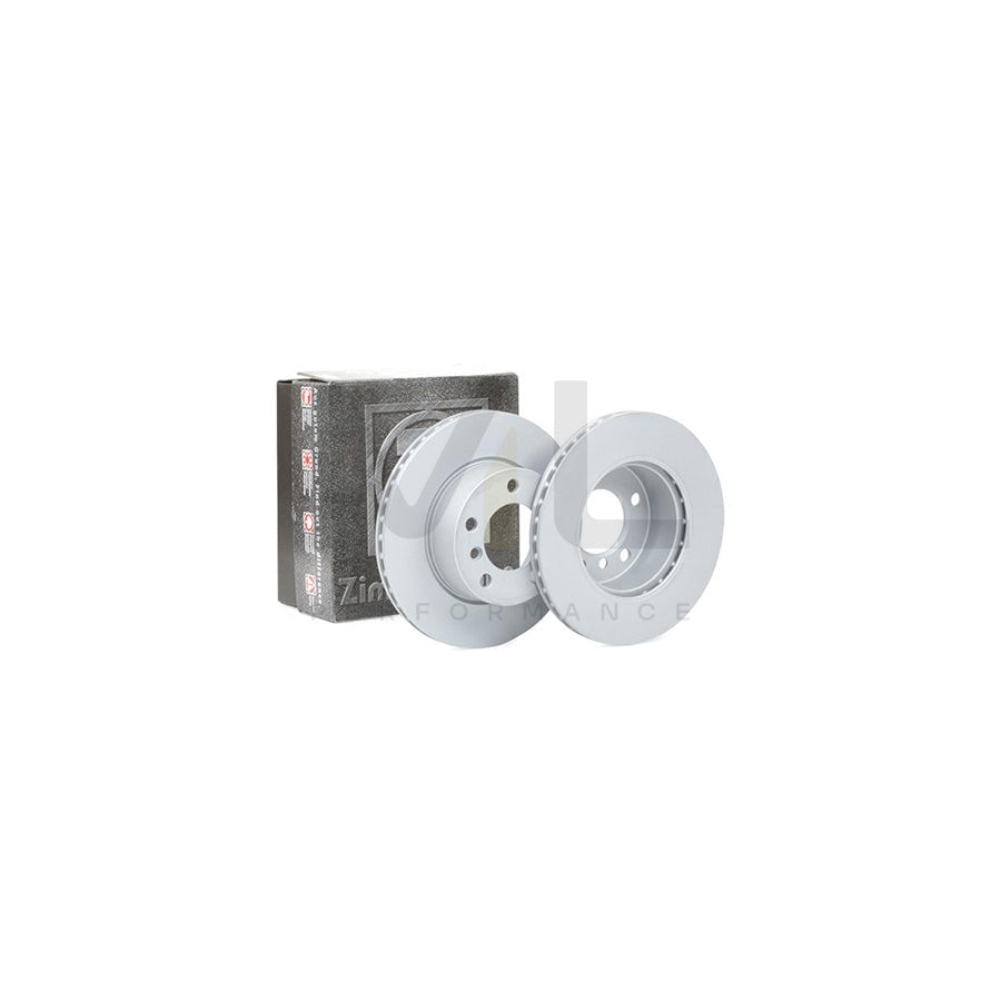 ZIMMERMANN COAT Z 150.3496.20 Brake Disc Internally Vented, Coated, High-carbon - 1 piece