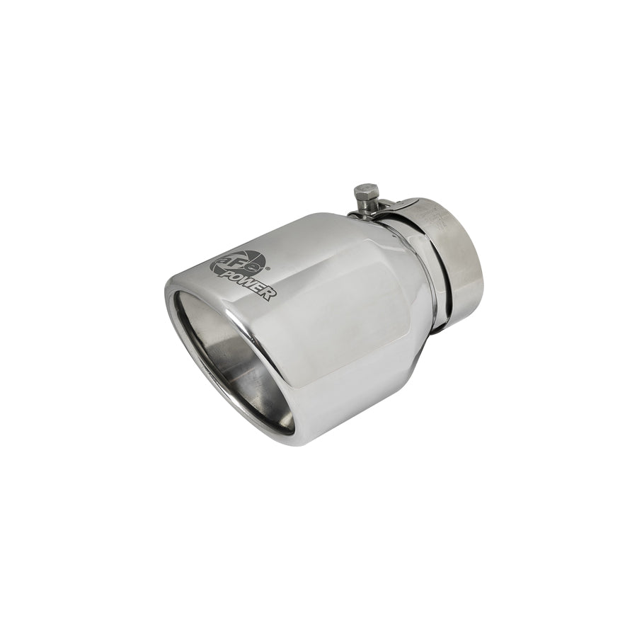 aFe 49T25404-P06 2-1/2 IN Inlet x 4 IN Outlet x 6 IN L Universal Exhaust Tip | ML Performance US Car Parts
