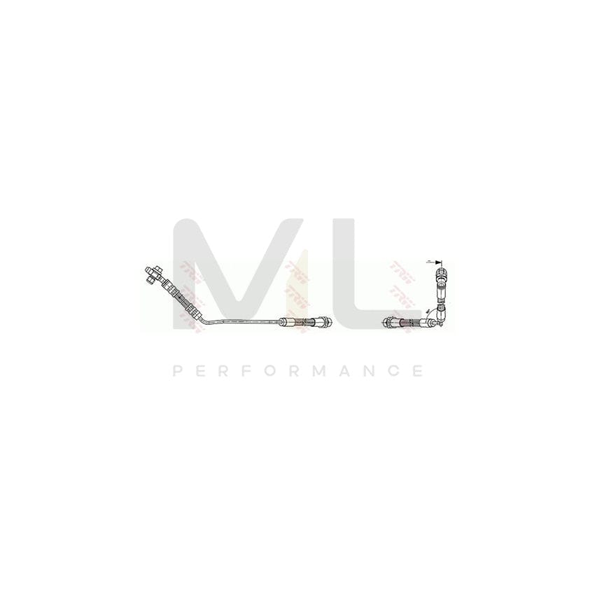 TRW PHD490 Brake Hose 510mm, M10x1 | ML Performance Car Parts
