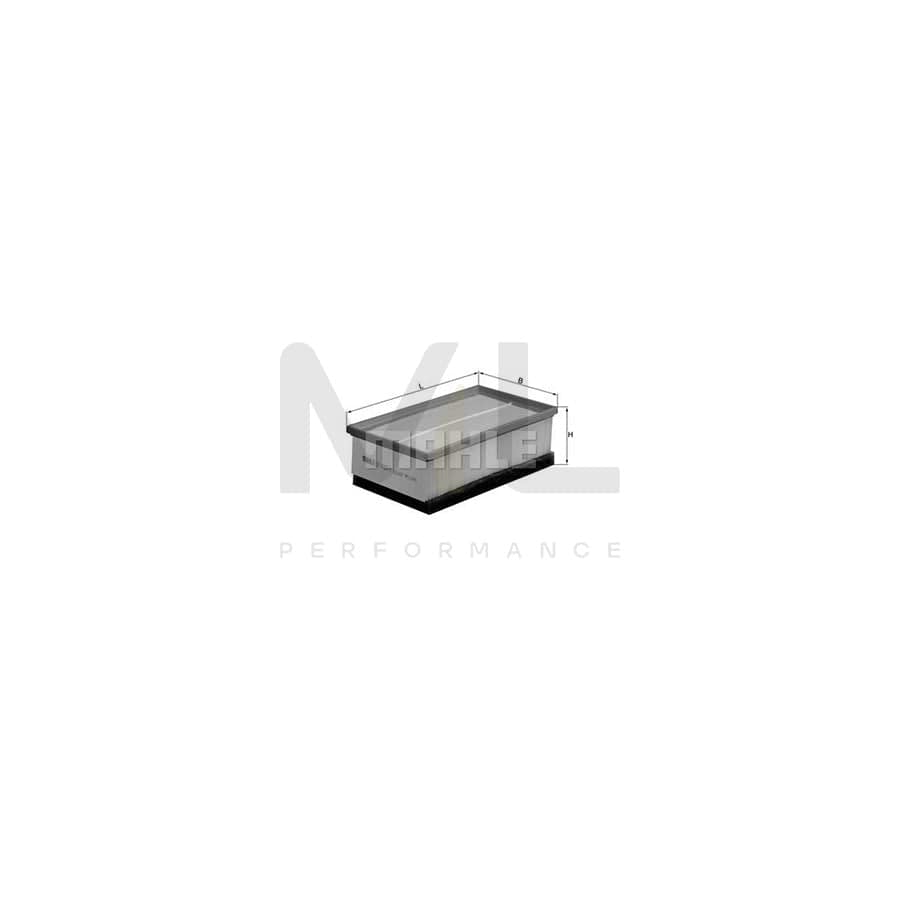 MAHLE ORIGINAL LX 1497/1 Air Filter Filter Insert | ML Performance Car Parts