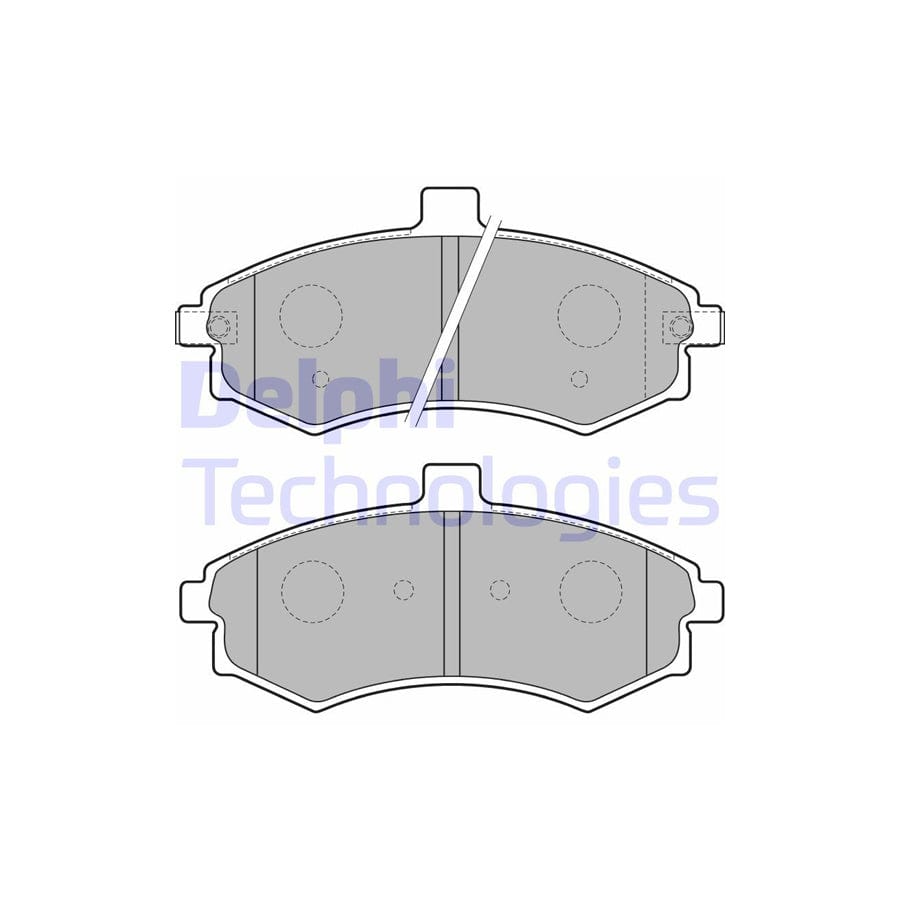 Delphi Lp1788 Brake Pad Set