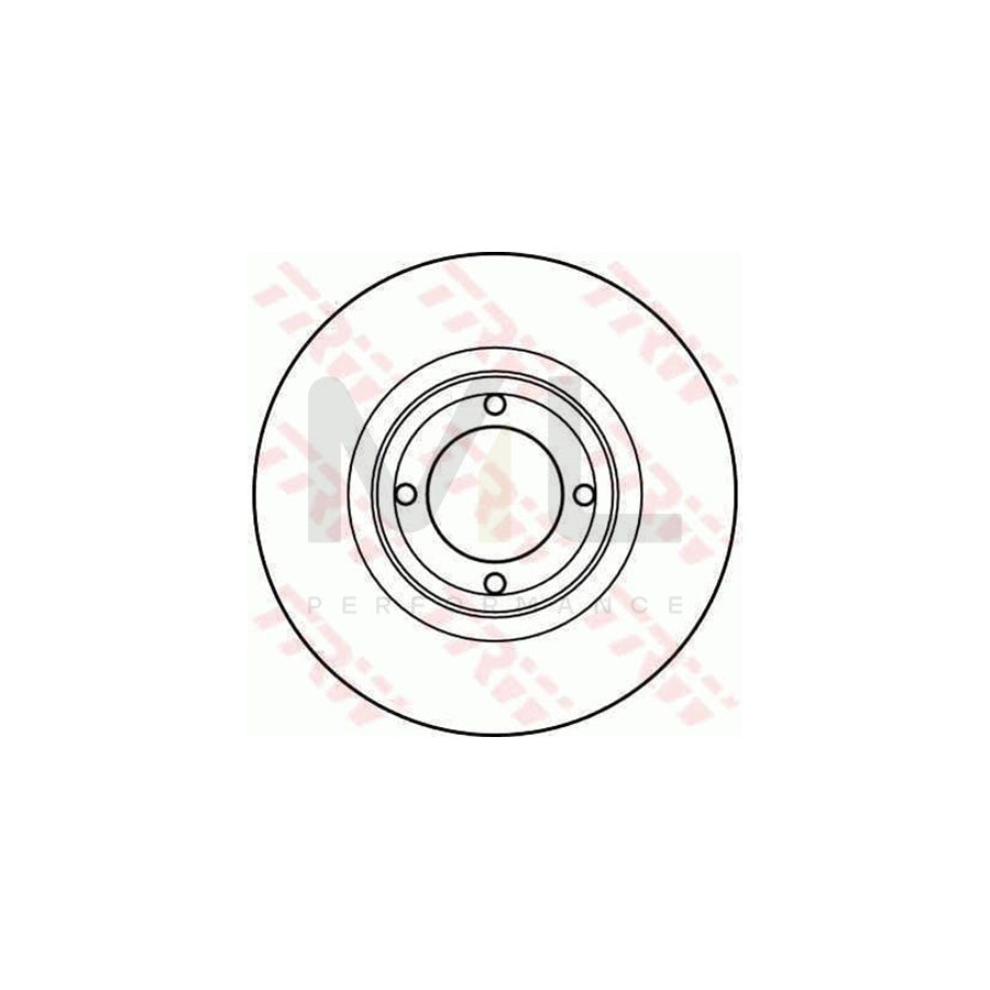 TRW DF2613 Brake Disc Vented | ML Performance Car Parts