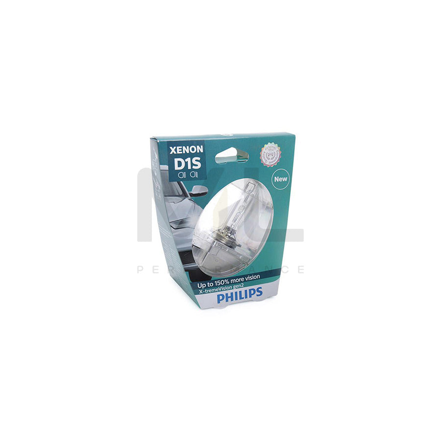 PHILIPS Xenon X-tremeVision gen2 85415XV2S1 Bulb, spotlight D1S (gas discharge tube) 85V 35W Pk32d-2 4800K Xenon | ML Performance Car Parts