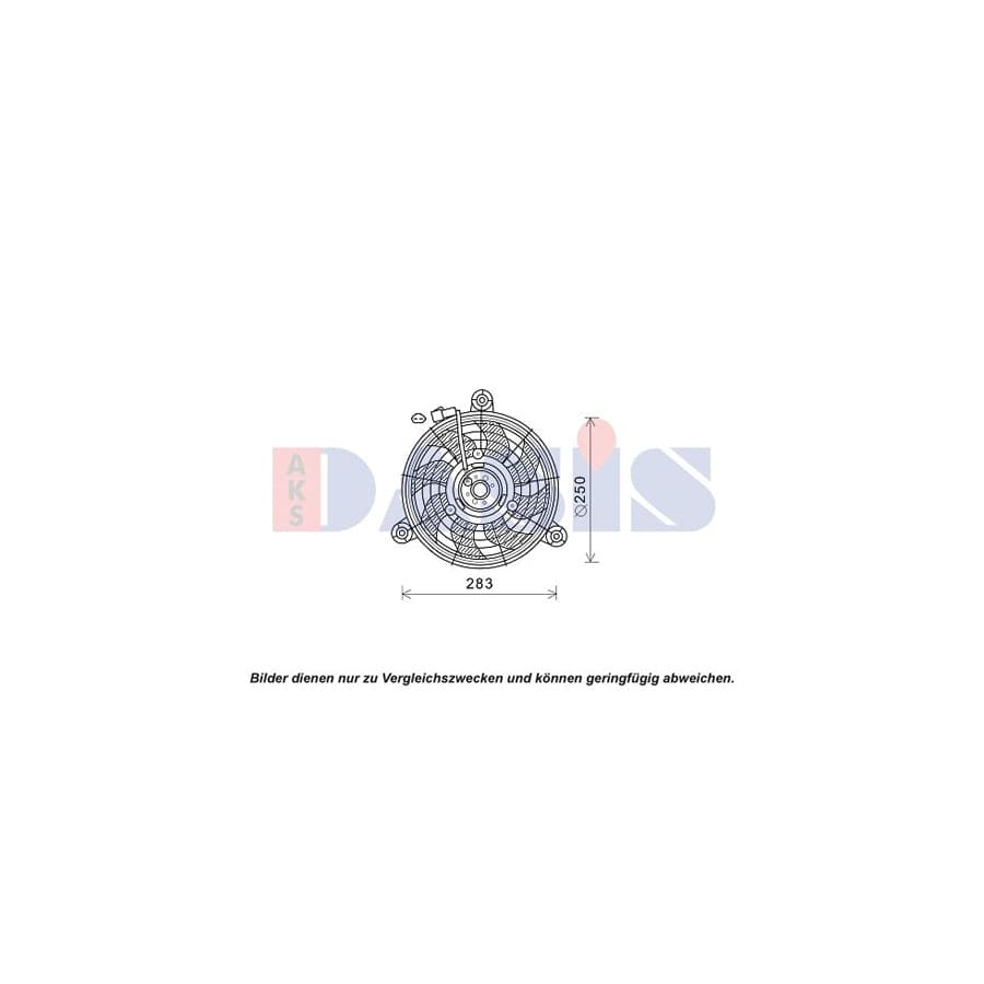 AKS Dasis 518089N Fan, Radiator