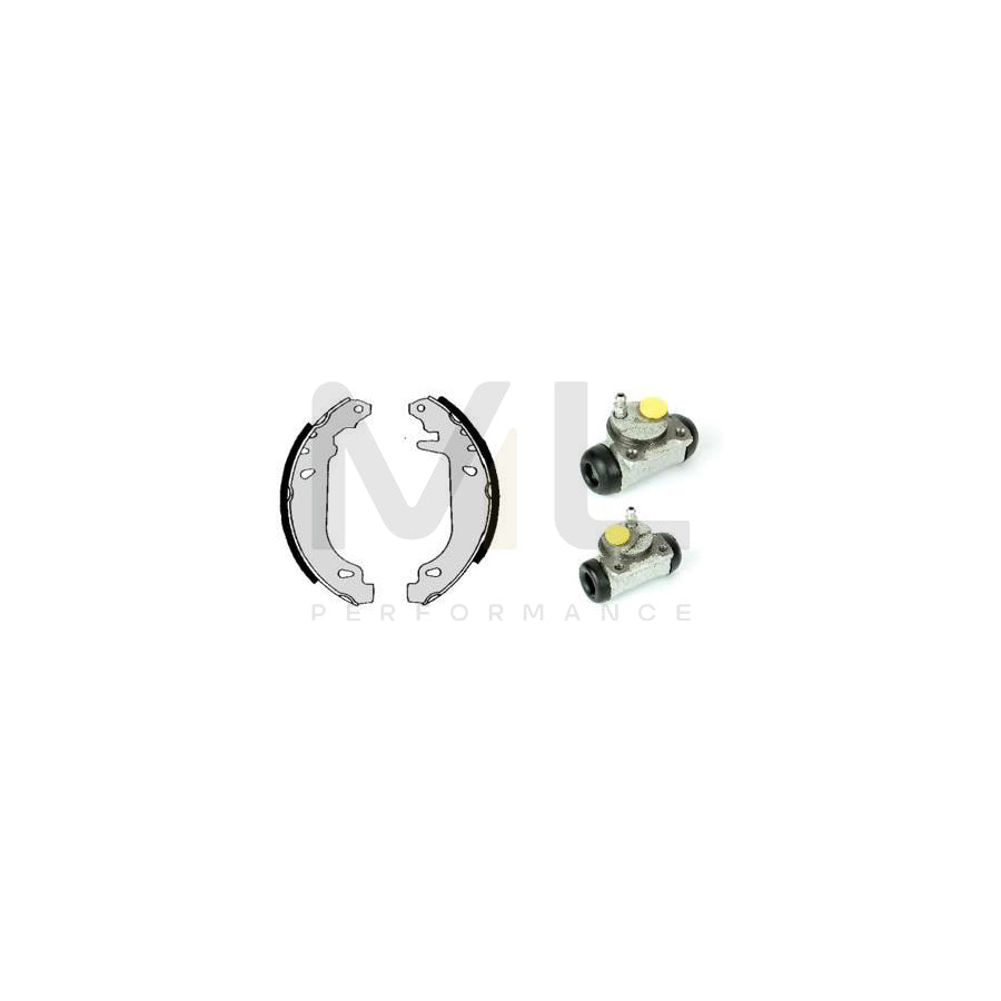 BREMBO STANDARD KIT H 68 045 Brake Shoe Set for RENAULT Super 5 Hatchback (B40, c40) Ø: 180mm | ML Performance Car Parts
