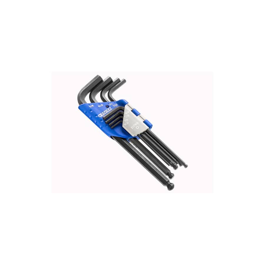 Expert BRIE117816B Imperial Ball End Hexagon Key Long Arm Set, 8 Piece