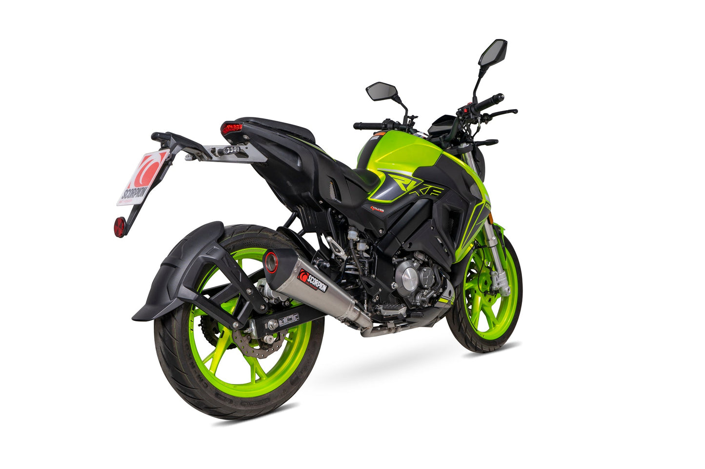 Scorpion RKE51TEO Keeway RKF 125 Serket Taper Full System - Titanium Sleeve | ML Performance US US