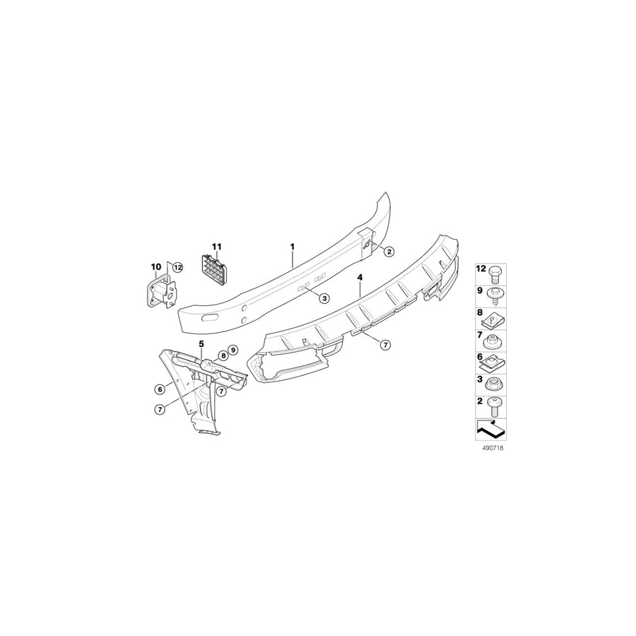 Genuine BMW 07147145082 E63 E64 Hex Bolt (Inc. & M6) | ML Performance US Car Parts