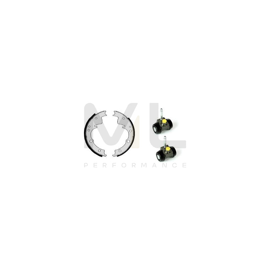 BREMBO STANDARD KIT H A6 002 Brake Shoe Set Ø: 254mm | ML Performance Car Parts