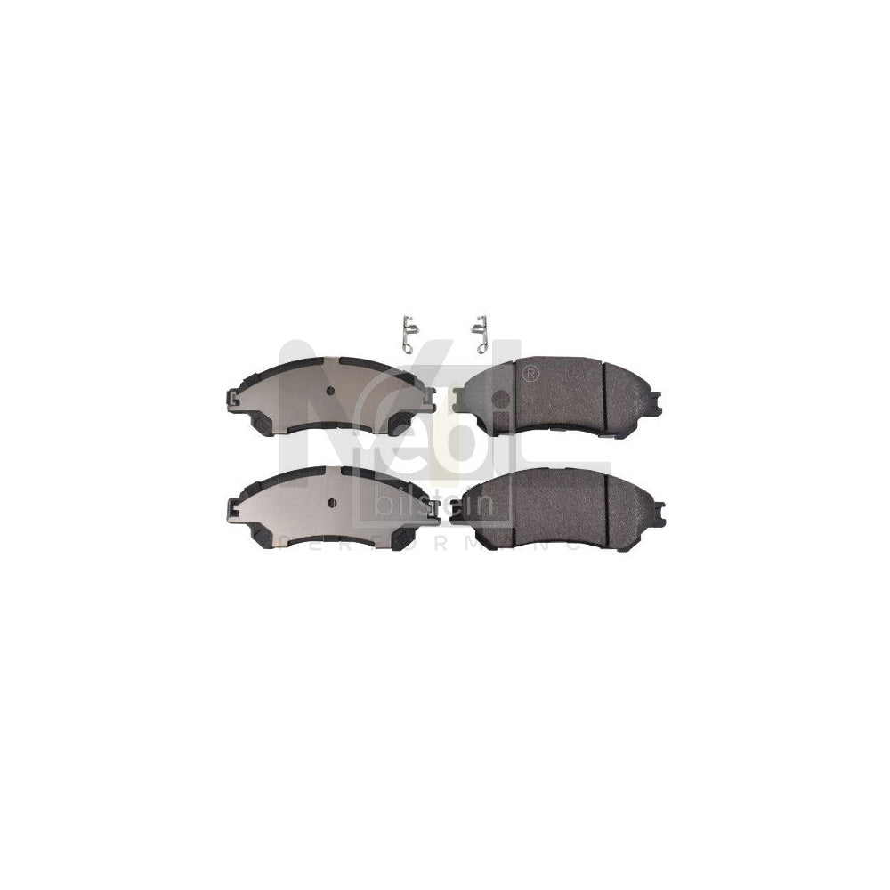 Febi Bilstein 116275 Brake Pad Set Front Axle, With Acoustic Wear Warning