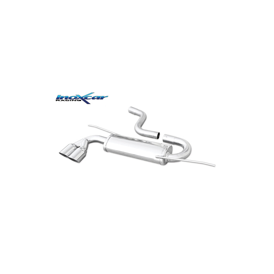 InoXcar WGO.39.RA VW Golf 6 Stainless Steel Rear Exhaust