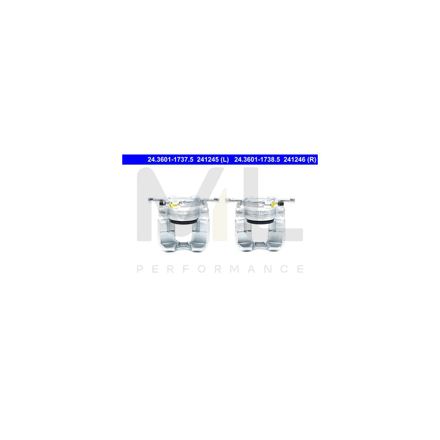 ATE 24.3601-1738.5 Brake Caliper without holder