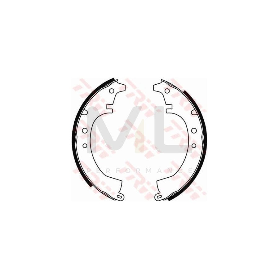 TRW GS8047 Brake Shoe Set | ML Performance Car Parts