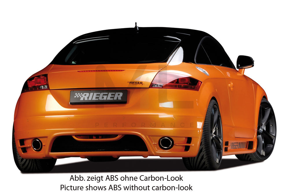 Rieger 00099047 Audi 8J TT Rear Diffuser 7 | ML Performance US Car Parts