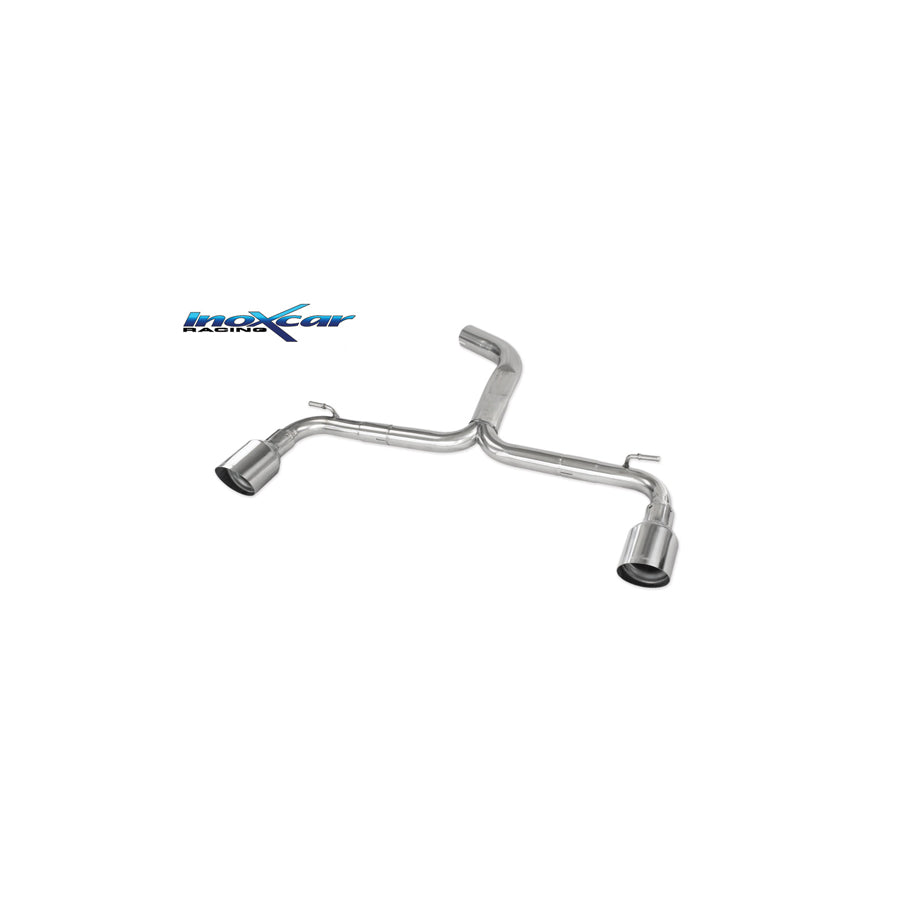 InoXcar WGO.66.102R VW Golf 7.5 Non-Resonated Rear Exhaust