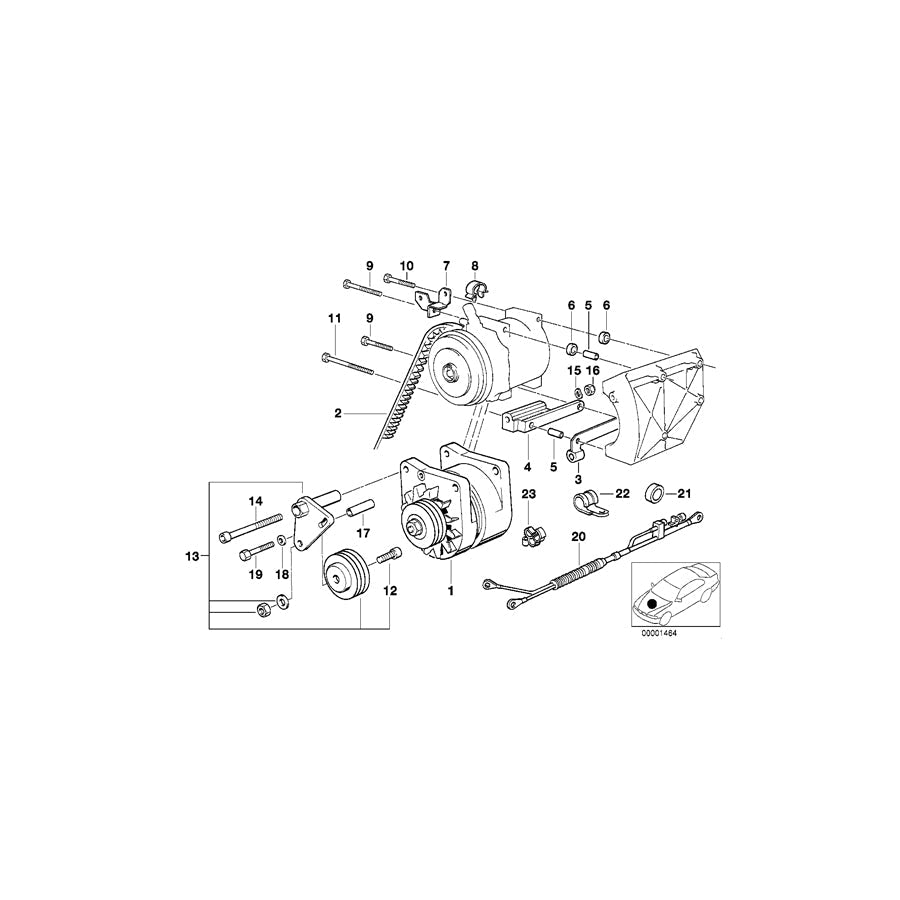 Genuine BMW 12311729465 E32 E31 Spacer (Inc. 850Ci, 750iL & 850CSi) | ML Performance US Car Parts