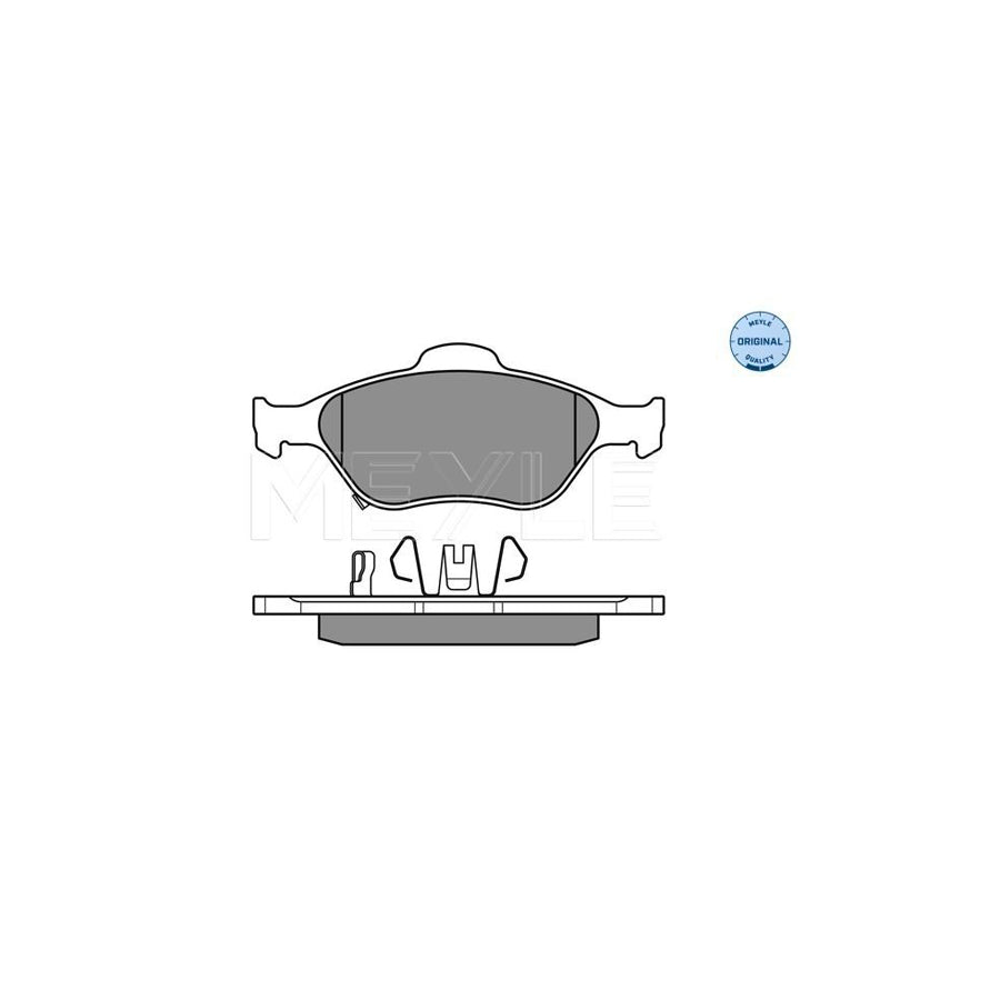 Meyle 025 232 0217/W Brake Pad Set