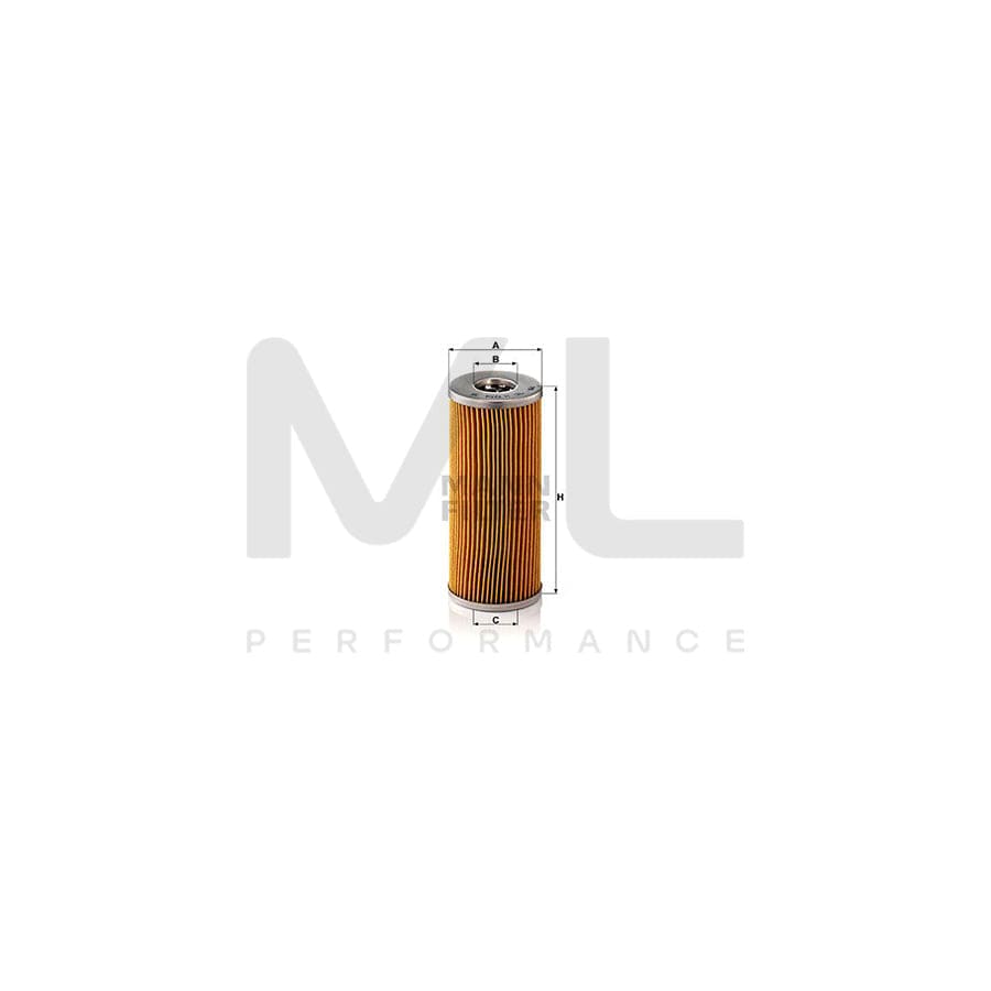 MANN-FILTER H 727/4 Oil Filter Filter Insert