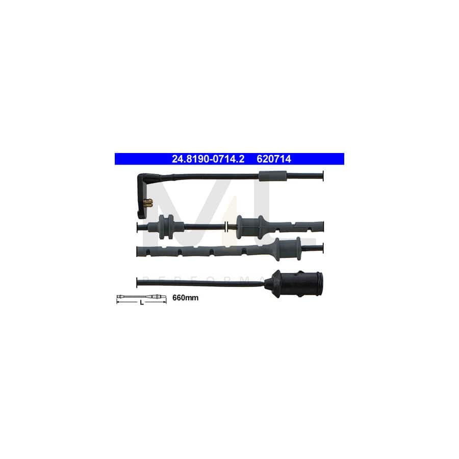 ATE 24.8190-0714.2 Brake pad wear sensor