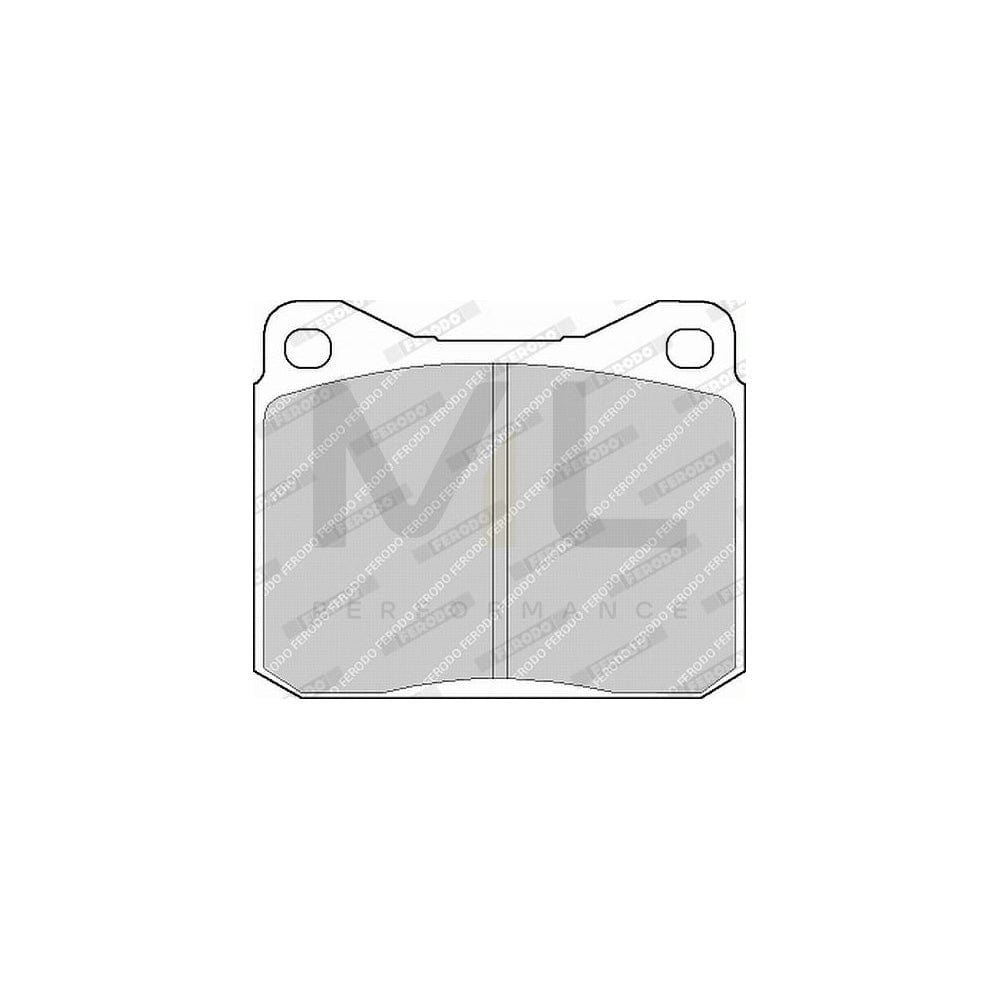 Ferodo Premier Eco Friction Fdb1613 Brake Pad Set For Land Rover Discovery Prepared For Wear Indicator, With Brake Caliper Screws, With Accessories | ML Performance Car Parts