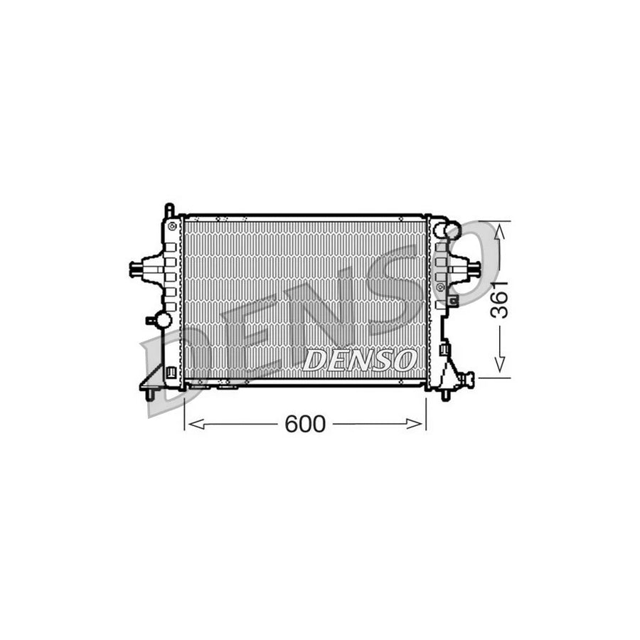 DENSO DRM20084 Engine Radiator