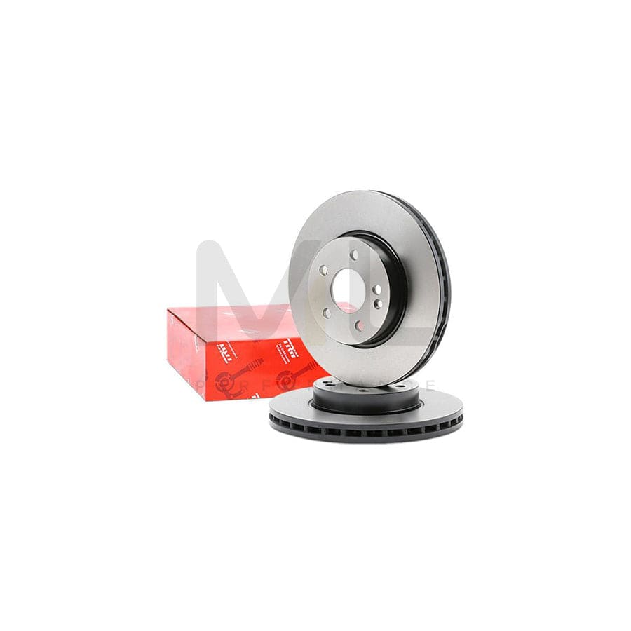 TRW DF4373 Brake Disc Vented, Painted | ML Performance Car Parts