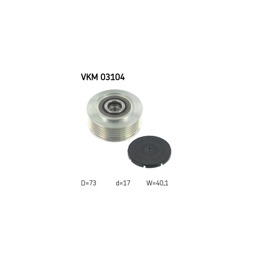 Skf Vkm 03104 Alternator Freewheel Clutch For VW Transporter | ML Performance US Car Parts