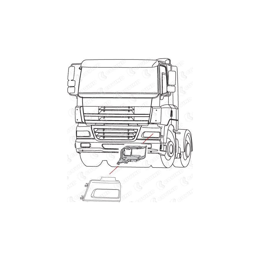 Covind Cf0/101 Base, Headlight
