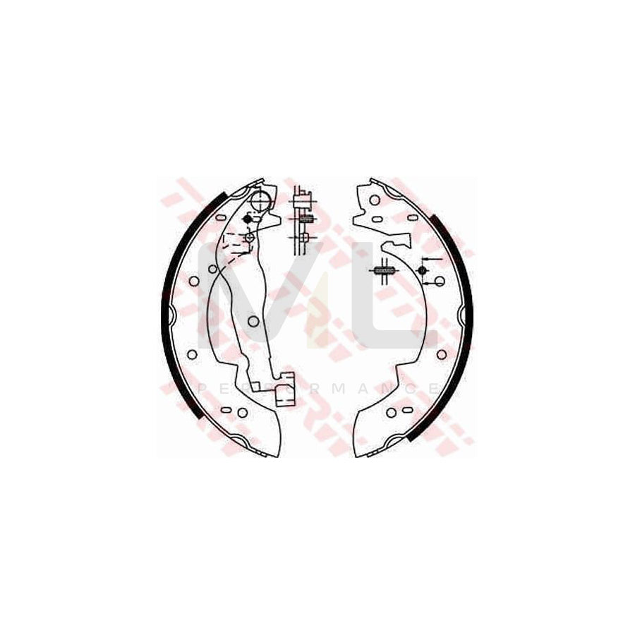 TRW GS6190 Brake Shoe Set | ML Performance Car Parts