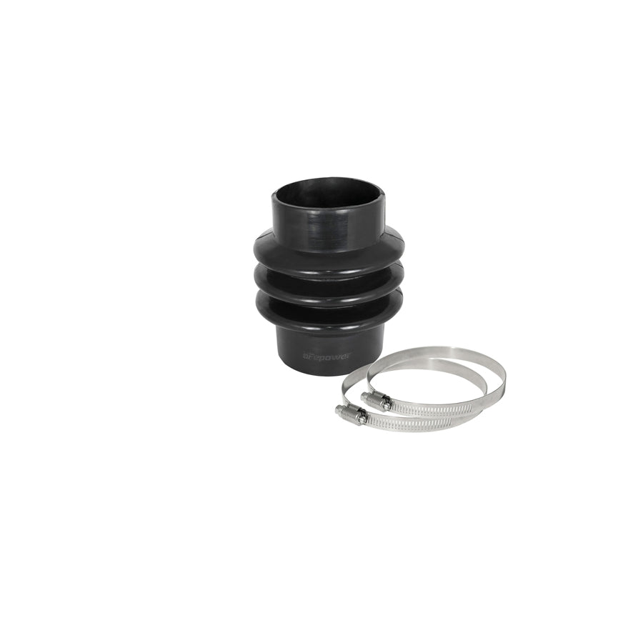 aFe 59-00074 (3 IN ID to 3-1/8 IN ID x 4-3/4 IN L) Straight Reducing Coupler - Black Replacement Coupling Kit | ML Performance US Car Parts