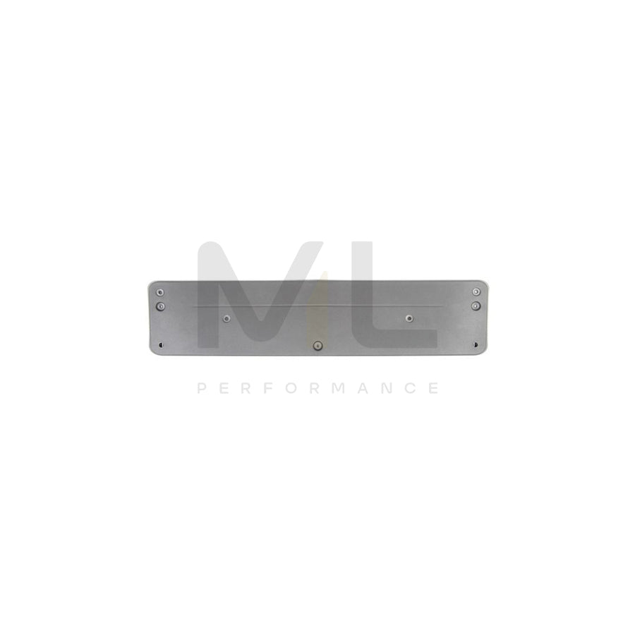 BLIC 6509-01-3528920P Number plate holder suitable for MERCEDES-BENZ E-Class Front, Black, frameless | ML Performance Car Parts