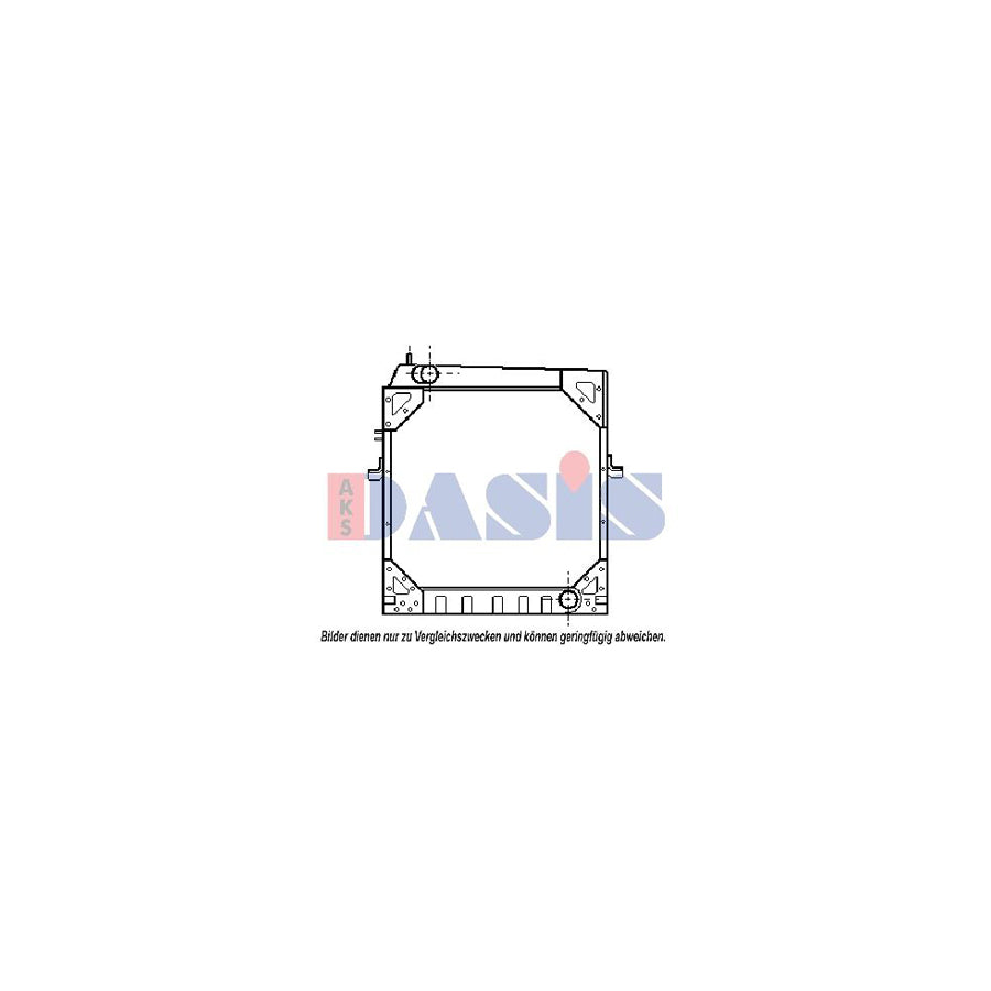 AKS Dasis 400150N Engine Radiator