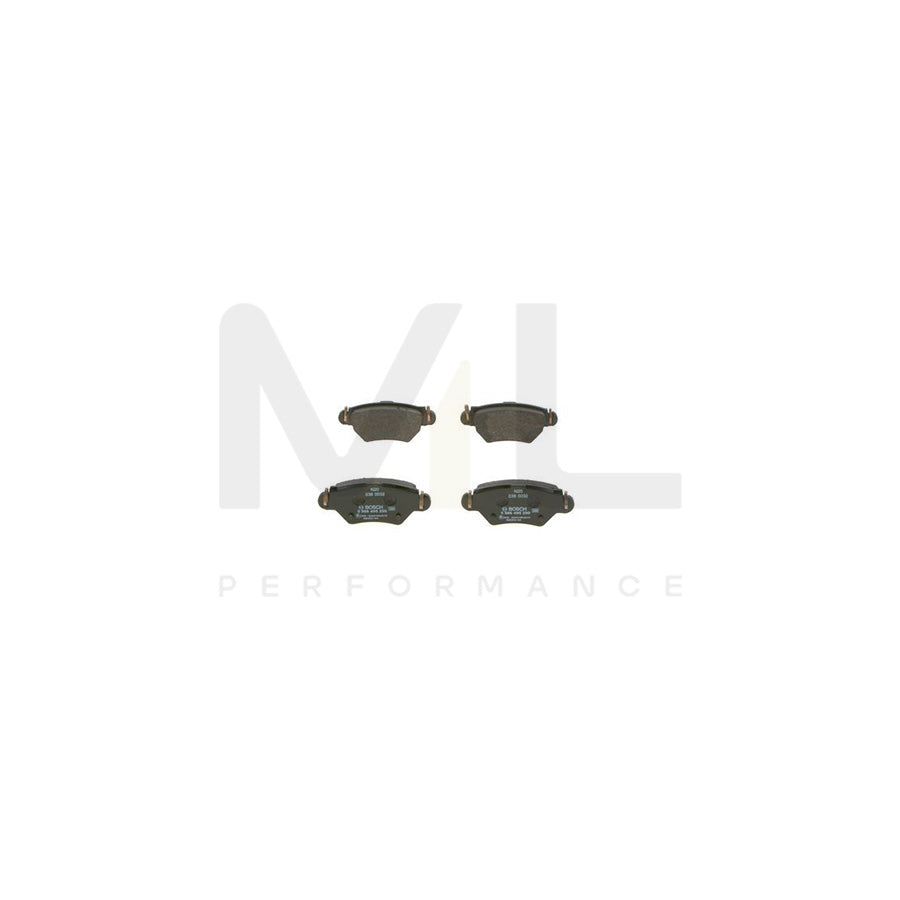 Bosch 0986495250 Brake Pad Set With Acoustic Wear Warning BP1549 | ML Performance Car Parts