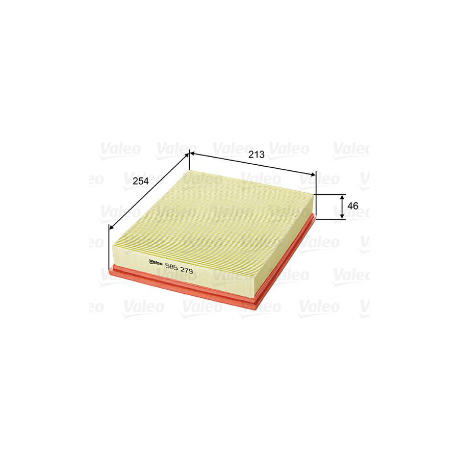 VALEO 585279 Air Filter | ML Performance UK Car Parts