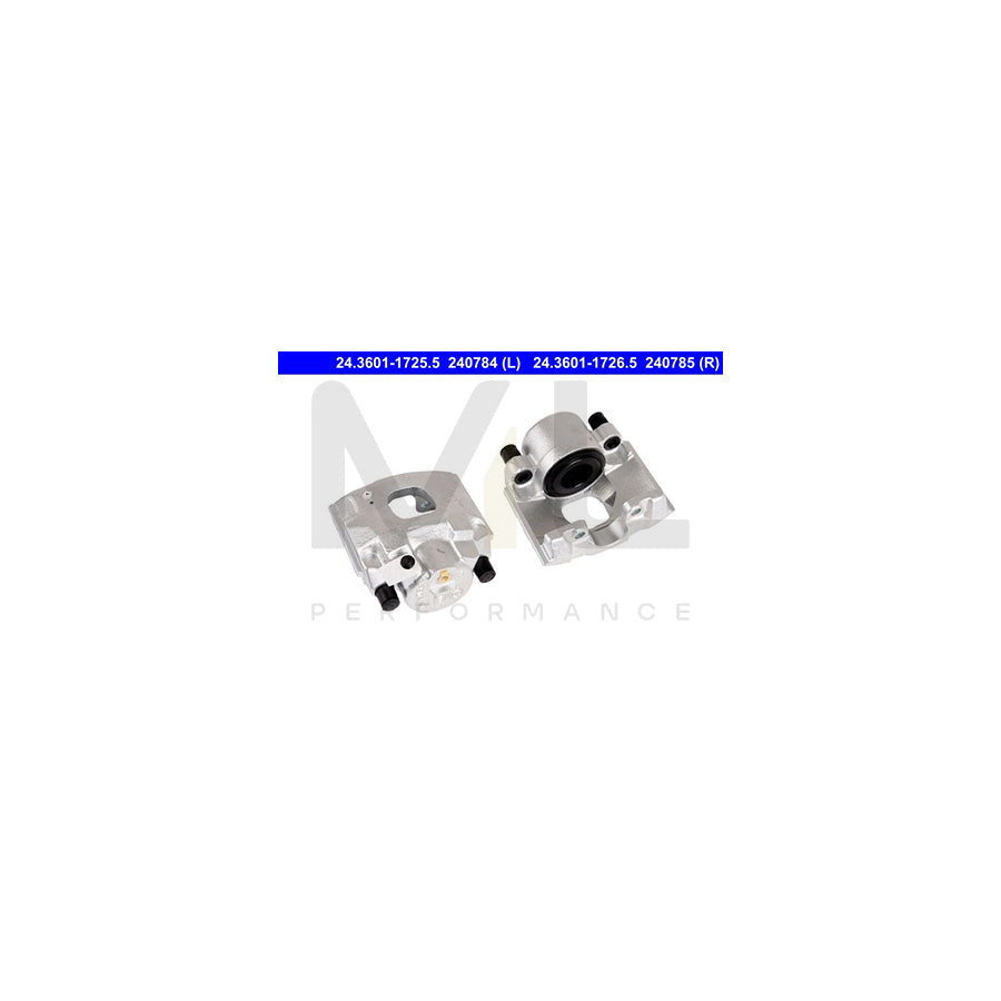 ATE 24.3601-1725.5 Brake Caliper suitable for MERCEDES-BENZ ML-Class (W163) without holder