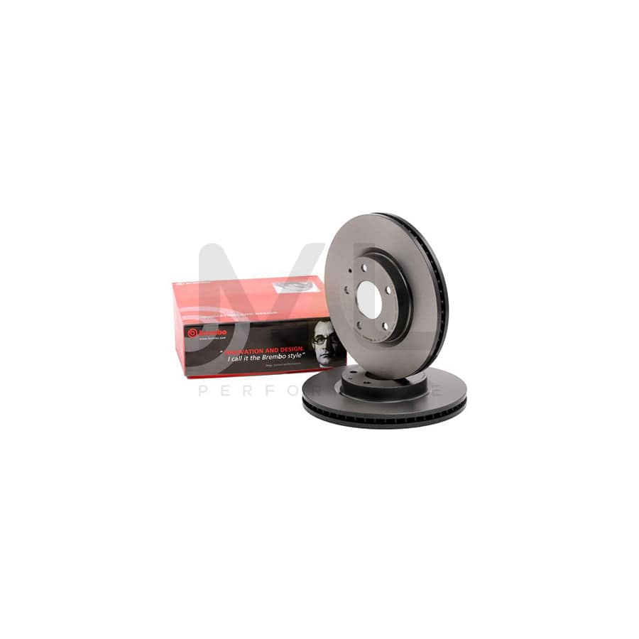 BREMBO COATED DISC LINE 09.C421.11 Brake Disc Internally Vented, Coated | ML Performance Car Parts