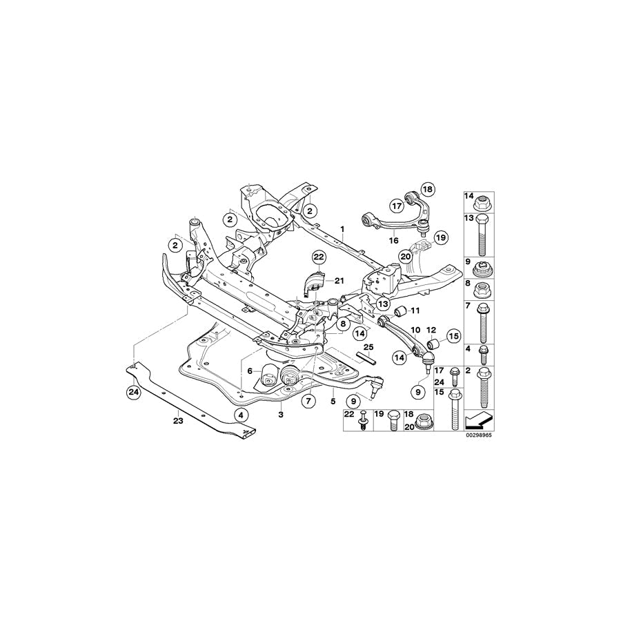 Genuine BMW 31146785466 E71 Heat Protection Plate Right (Inc. & X6 35iX) | ML Performance US Car Parts
