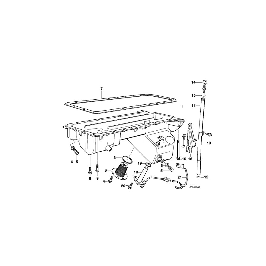 Genuine BMW 11131404657 E36 Cover (Inc. M3 & Z3 M) | ML Performance US Car Parts