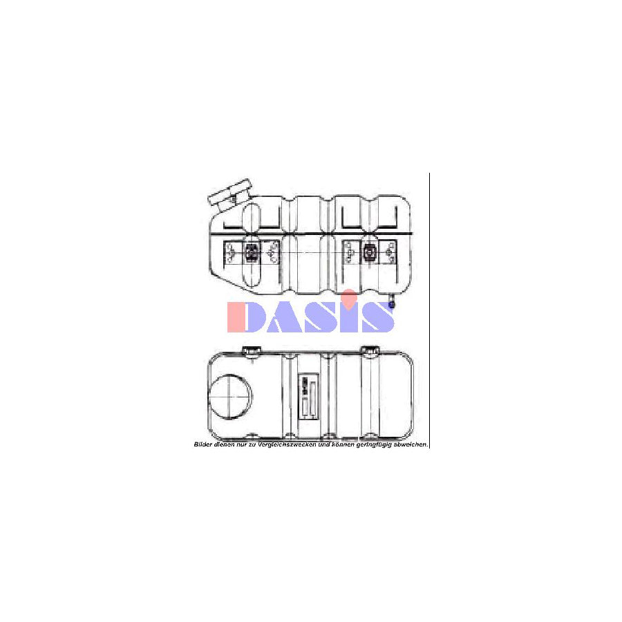 AKS Dasis 132890N Coolant Expansion Tank