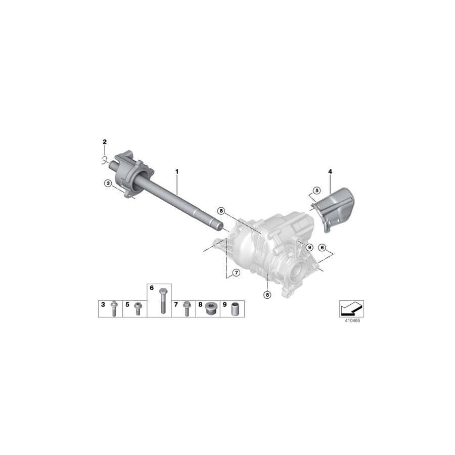 Genuine BMW Mini 27108627025 F46 F48 Dowel 15,8X10,5X25 (Inc. Cooper D ALL4, Cooper S ALL4 & X2 25dX) | ML Performance US Car Parts