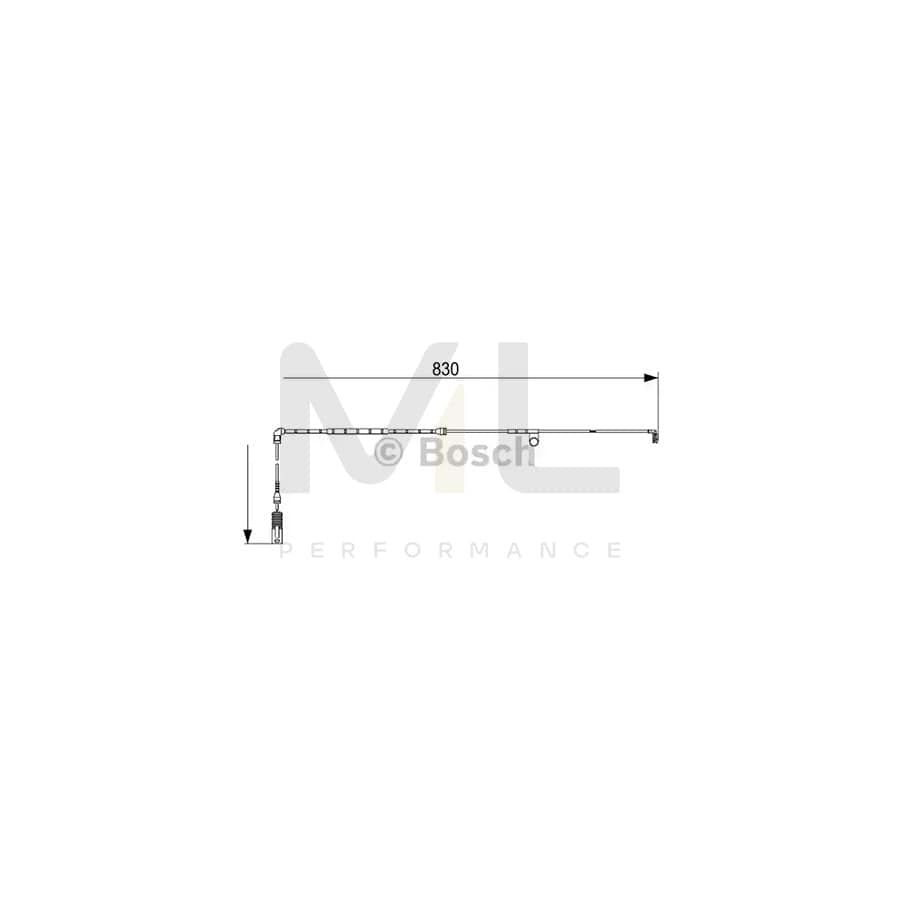 BOSCH 1 987 473 579 Brake pad wear sensor for LAND ROVER Range Rover III (L322) | ML Performance Car Parts