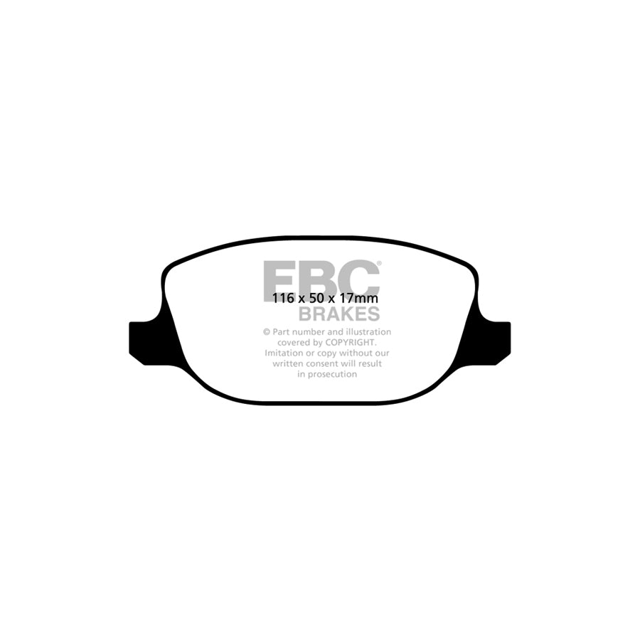 EBC PD40K045 Alfa Romeo Ultimax Pad & Plain Disc Kit - TRW Caliper (Inc. 159 & Spider) 3 | ML Performance US Car Parts