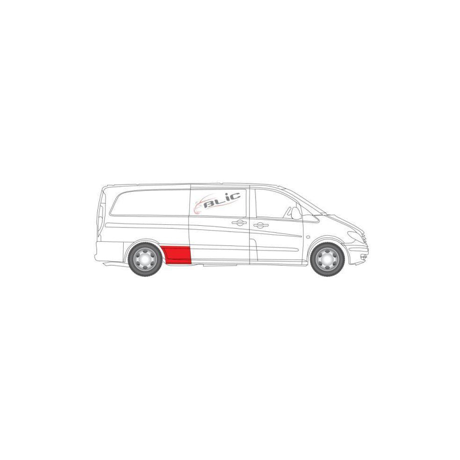 Blic 6504-03-3542582P Wing Fender