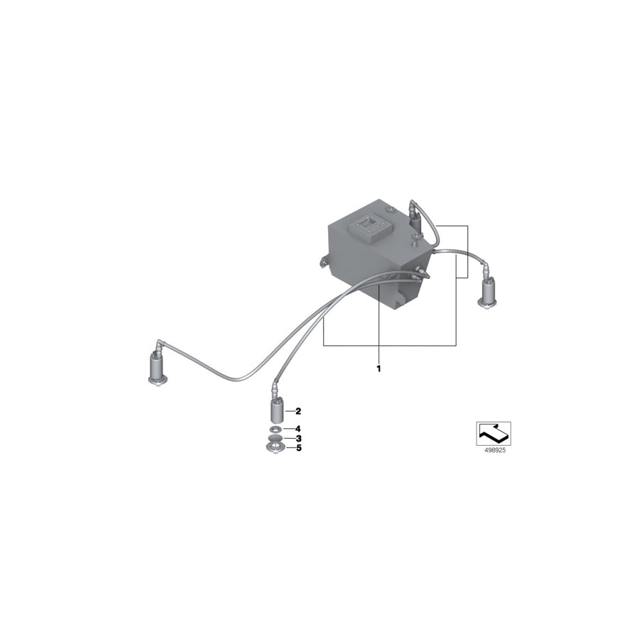 Genuine BMW 16008420122 BMW Fuel Pipes Set INTANK TRANSFER (Inc. & M6 GT3) | ML Performance US Car Parts