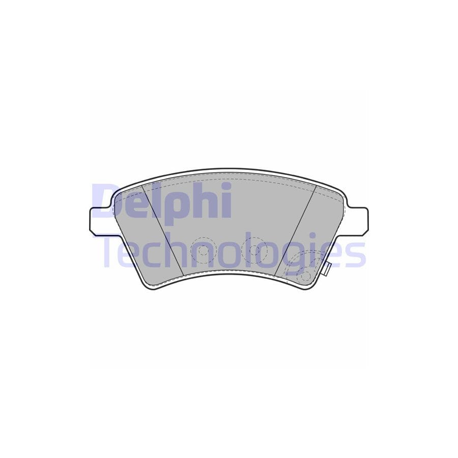 Delphi Lp1966 Brake Pad Set
