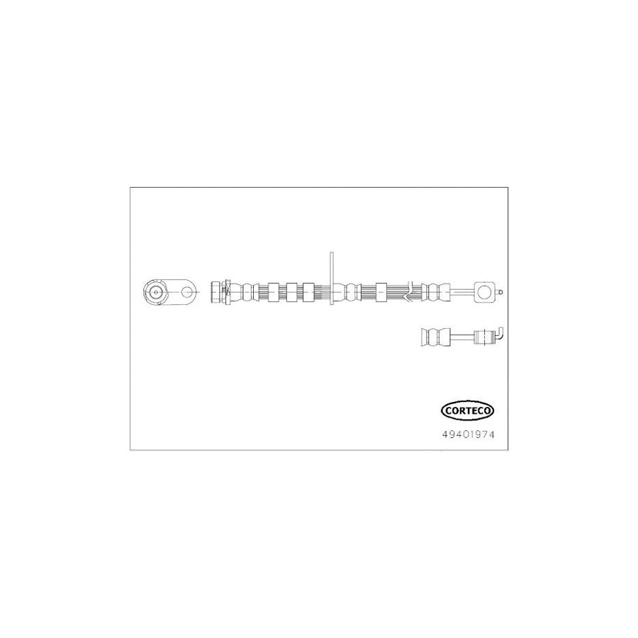 Corteco 49401974 Brake Hose